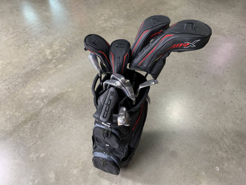 Cobra Air X 2023 Club Set Driver 3W 4H-5H 6-PW SW Putter 45g Senior RH HC +Bag, 1 of 12