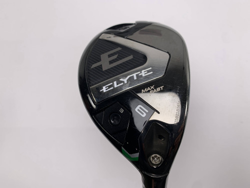 Callaway Elyte Max Fast 6 Hybrid 31* Vanquish 5 R2 Senior Graphite Mens RH, 1 of 12