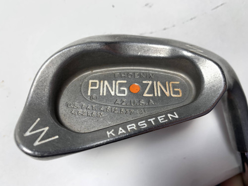 Ping Zing Pitching Wedge PW Orange Dot Karsten KT-M Wedge Steel Mens RH, 1 of 12