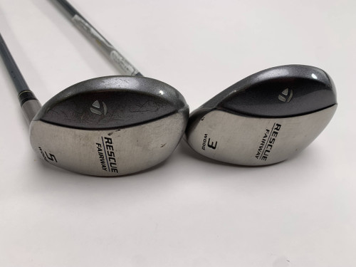 TaylorMade Rescue Fairway 3 & 5 Fairway Wood Set 15* 18* MAS2 55g Ladies RH, 1 of 12