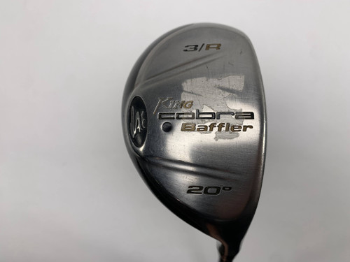 Cobra Baffler DWS 2008 3 Hybrid 20* Aldila NV HL 65g Regular Graphite Mens RH, 1 of 12