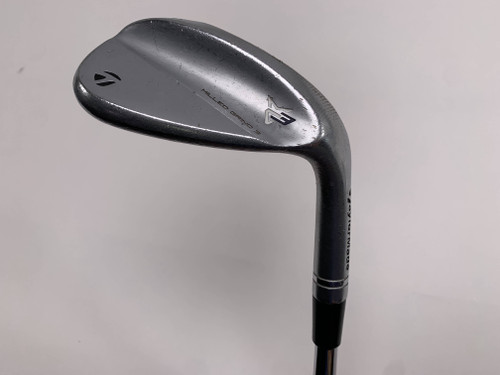 TaylorMade Milled Grind 3 Raw Chrome Lob Wedge LW 60* 8 DG S200 Steel Mens RH, 1 of 12