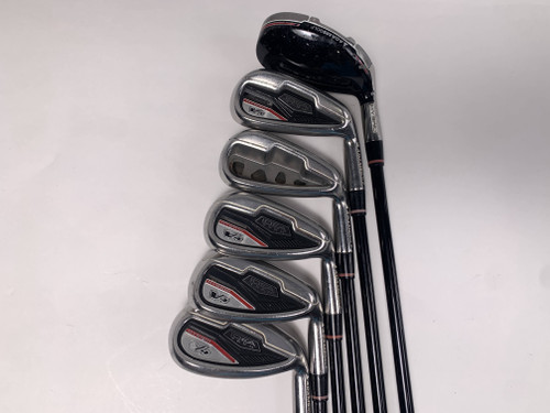 Adams Idea Tech V4.0 Hybrid Iron Set 6H 7-PW+SW Idea Womens 50g Ladies RH, 1 of 12 Adams Idea Tech V4.0 Hybrid Iron Set 6H 7-PW+SW Idea Womens 50g Ladies RH, 1 of 12