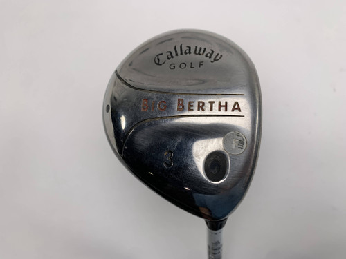 Callaway 2004 Big Bertha 3 Fairway Wood 15* RCH 75w Firm Graphite Mens RH, 1 of 12