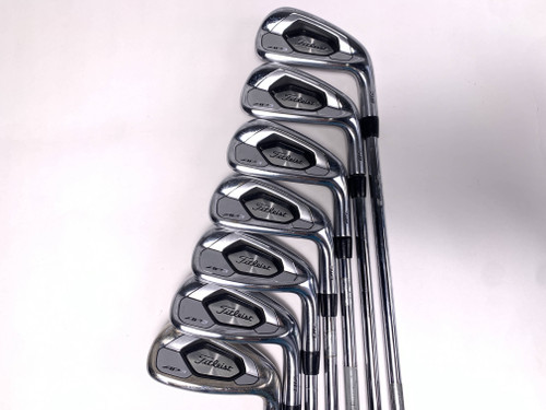 Titleist 718 AP3 Iron Set 4-PW True Temper AMT Black S300 Stiff Steel Mens RH, 1 of 12 Titleist 718 AP3 Iron Set 4-PW True Temper AMT Black S300 Stiff Steel Mens RH, 1 of 12
