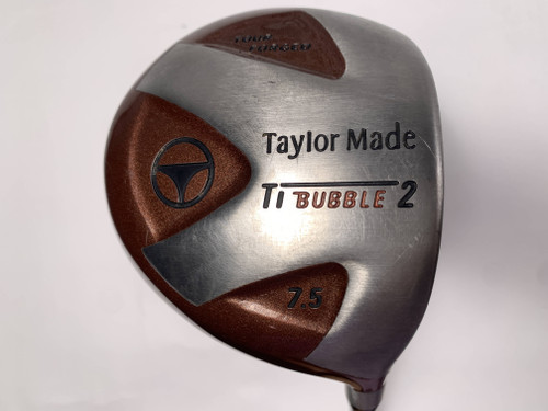 TaylorMade Ti Bubble 2 Driver 7.5* Bubble 2 S-90 Stiff Graphite Mens RH, 1 of 12