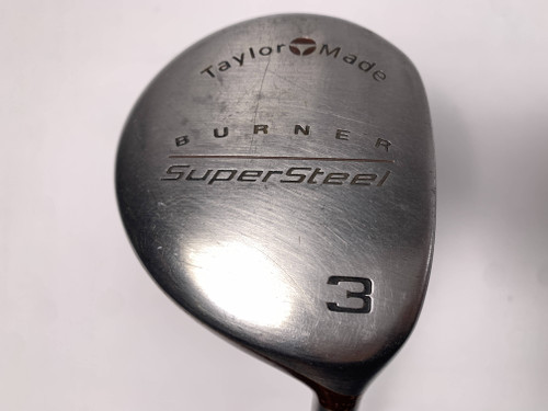 TaylorMade Supersteel 3 Fairway Wood 15* Precision Rifle S-90 Stiff Mens RH, 1 of 12