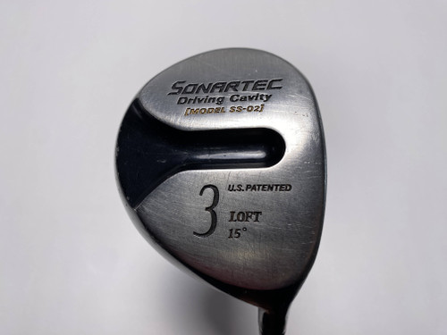 SONARTEC SS-02 3 Fairway Wood 15* UST ProForce HMOI 64g Stiff Graphite Mens RH, 1 of 12