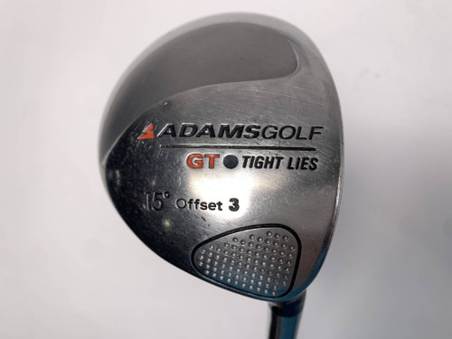 Adams Tight Lies GT Offset 3 Fairway Wood 15* GT Tight Lies Regular Mens RH, 1 of 12