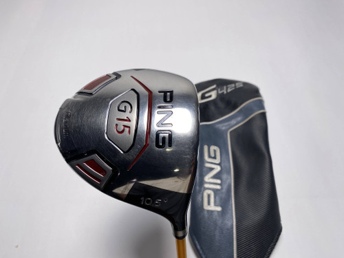 Ping G15 Driver 10.5* TFC149 66g Stiff Graphite Mens RH HC, 1 of 12