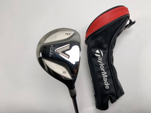 TaylorMade V Steel 5 Fairway Wood 18* True Temper Dynamic Gold Lite Stiff RH HC, 1 of 12