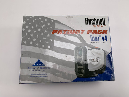 Bushnell Tour V4 Patriot Pack Golf Laser Range Finder W/ Case, 1 of 12