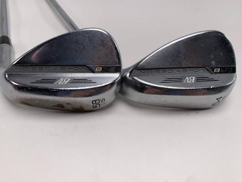 Titleist Vokey SM8 Tour Chrome Wedge Set 54* 10 58* 10 Wedge Steel Mens RH, 1 of 12