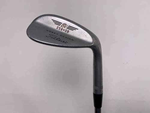 Titleist Vokey Chrome 200 Lob Wedge LW 58* 8 Bounce 3980 Wedge Graphite Mens RH, 1 of 12