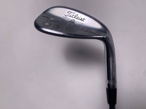 Titleist Vokey SM6 Tour Chrome Lob Wedge LW 58* 10 Bounce S-Grind Wedge Mens RH, 1 of 12
