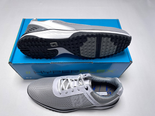 FootJoy HyperFlex Fitness Trainer Shoes White Gray Men's SZ 9.5 (62800), 1 of 12