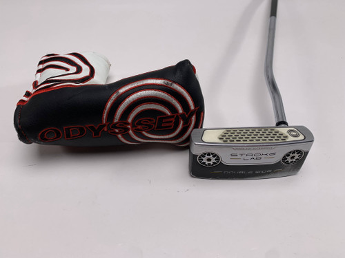 Odyssey Stroke Lab Double Wide Putter 34" Mens RH HC, 1 of 12 Odyssey Stroke Lab Double Wide Putter 34" Mens RH HC, 1 of 12