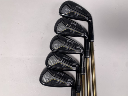 Callaway EPIC Star Iron Set 6-PW ATTAS Speed Series 50g Regular RH +1/2'', 1 of 12
