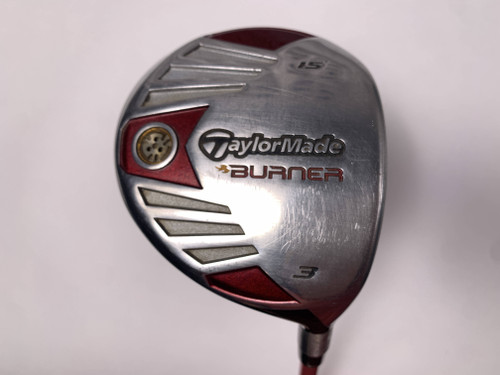TaylorMade Burner Steel 2007 3 Fairway Wood 15* Aldila NV Pink 55g Senior RH, 1 of 12