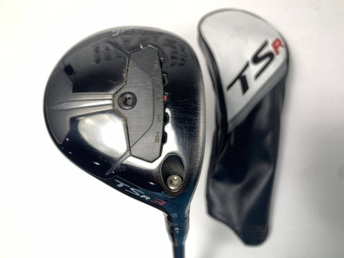 Titleist TSR3 3 Fairway Wood 15* Tensei K Black XlinkTech 75g Extra Stiff RH HC, 1 of 12