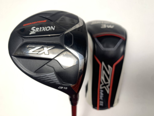 Srixon ZX MKII 3 Fairway Wood 15* Ventus Red TR 6X VeloCore Extra Stiff RH HC, 1 of 12