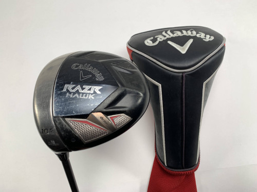Callaway Razr Hawk Draw Driver 10.5* Aldila RIP 60g Regular Graphite Mens LH HC, 1 of 12