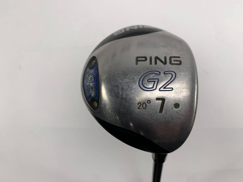 Ping G2 7 Fairway Wood 21* TFC100 Stiff Graphite Mens RH, 1 of 12