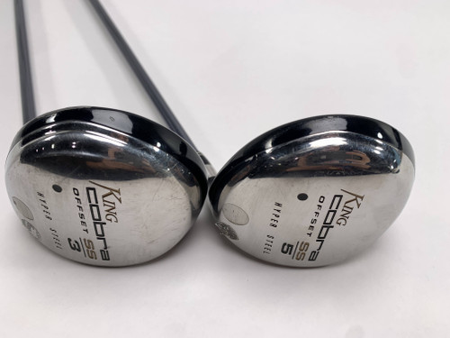 Cobra SS Hyper Steel 3 & 5 Fairway Wood Set 15* 18* Graphite Design Ladies RH, 1 of 12