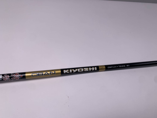 OBAN Kiyoshi Black 05 75g Extra Stiff Graphite Driver Shaft 44"-Titleist, 1 of 12