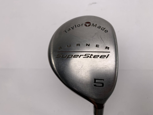 TaylorMade Supersteel 5 Fairway Wood 18* Bubble Regular Graphite Mens RH, 1 of 12