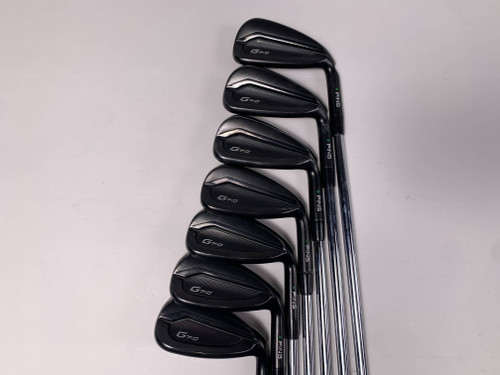 Ping G710 Iron Set 5-PW+GW Green Dot 2* Up AWT 2.0 Stiff Steel RH Midsize Grips, 1 of 12