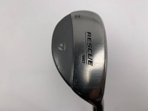 TaylorMade Rescue Mid 3 Hybrid 19* MAS2 HT 50g Regular Graphite Mens RH, 1 of 12