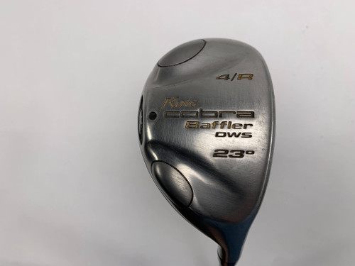 Cobra Baffler DWS 2008 4 Hybrid 23* Aldila NV HL 45g Regular Graphite Mens RH, 1 of 12