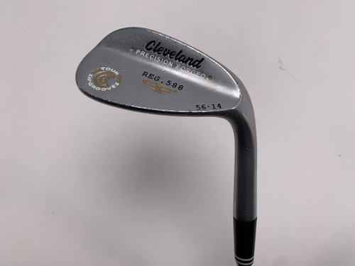 Cleveland Precision Forged Reg. 588 Sand Wedge SW 56* 14 Wedge Steel Mens RH, 1 of 12