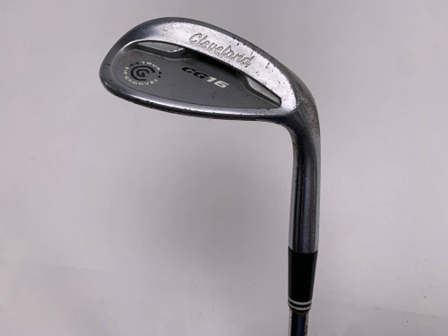 Cleveland CG16 Tour Satin Chrome Sand Wedge SW 56* 10 Traction Steel Mens RH, 1 of 12 Cleveland CG16 Tour Satin Chrome Sand Wedge SW 56* 10 Traction Steel Mens RH, 1 of 12