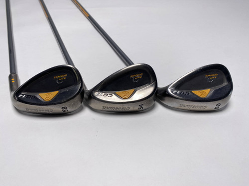 Cleveland CG14 Gunmetal Wedge Set 50* 8 | 54* 12 | 58* 12 G-TECH Mens RH, 1 of 12