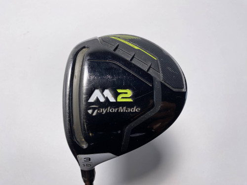 TaylorMade M2 2019 3 Fairway Wood 15* M2 REAX 65g Stiff Graphite Mens LH, 1 of 12