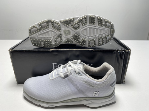 FootJoy Pro SL Sport Waterproof Golf Shoes White Women's SZ 6 (98144), 1 of 12