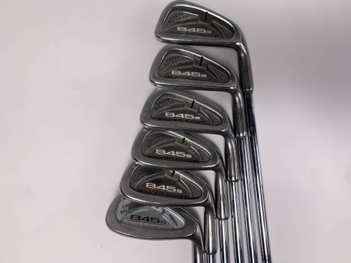 Tommy Armour 845 S Silver Scot Iron Set 5-PW Tour Step Stiff Steel Mens RH, 1 of 12