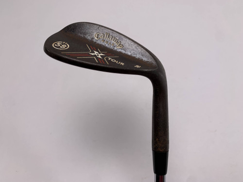 Callaway X Raw Tour Lob Wedge LW 58* 11 Bounce Wedge Steel Mens RH, 1 of 12 Callaway X Raw Tour Lob Wedge LW 58* 11 Bounce Wedge Steel Mens RH, 1 of 12