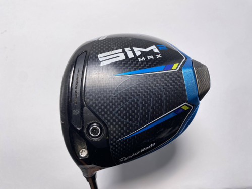 TaylorMade SIM2 MAX Driver 10.5* Fujikura Atmos Red 5S Stiff Graphite Mens LH, 1 of 12
