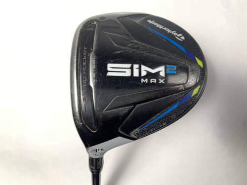 TaylorMade SIM2 MAX 3HL Fairway Wood 16.5* Fujikura Ventus Blue 5R Regular LH, 1 of 12