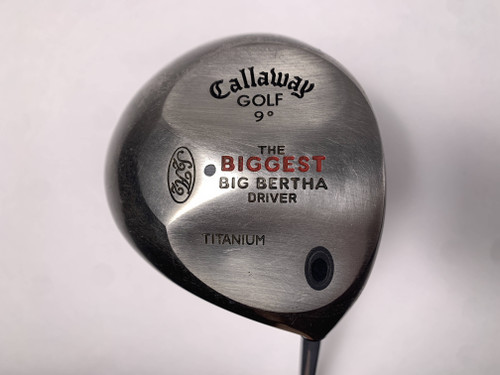 Callaway Biggest Big Bertha Driver 9* BB UL Firm Graphite Mens RH, 1 of 12