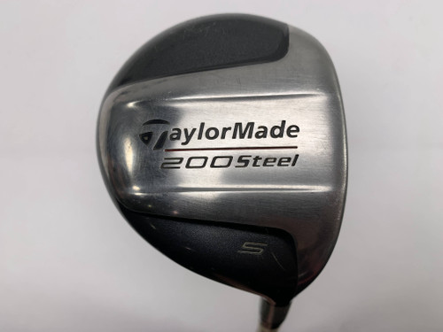 TaylorMade 200 Steel 5 Fairway Wood 18* Lite R-80 Regular Graphite Mens RH, 1 of 12