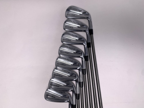 TaylorMade P790 2017 Iron Set 4-PW+AW SteelFiber i110 CW Regular RH +1'', 1 of 12