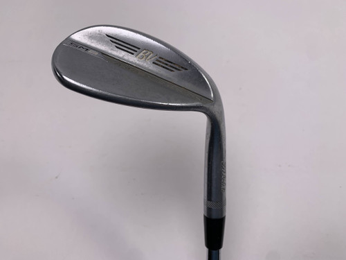 Titleist Vokey SM8 Tour Chrome Lob Wedge LW 60* 12 D-Grind Wedge Steel Mens RH, 1 of 12