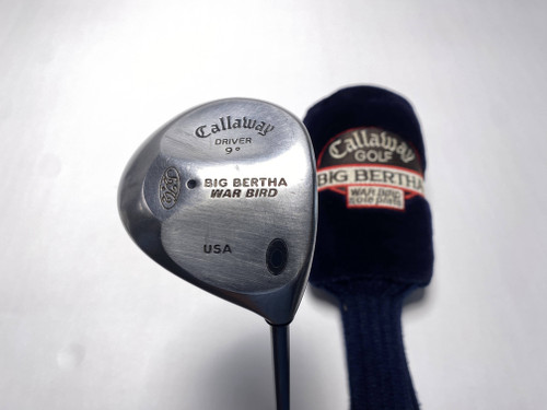 Callaway Big Bertha Warbird Driver 9* RCH 90 Firm Graphite Mens RH, 1 of 12 Callaway Big Bertha Warbird Driver 9* RCH 90 Firm Graphite Mens RH, 1 of 12
