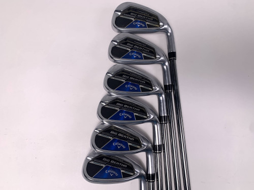 Callaway Big Bertha B21 Iron Set 6-PW+GW RCH 65 Senior Graphite Mens RH, 1 of 12