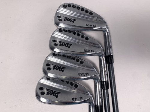 PXG 0311 XF GEN2 Chrome Iron Set 8-PW+GW Accra 80i Stiff Graphite Mens RH, 1 of 12