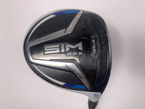 TaylorMade SIM MAX 5 Fairway Wood 18* Fujikura Ventus Blue 5R Regular RH, 1 of 12